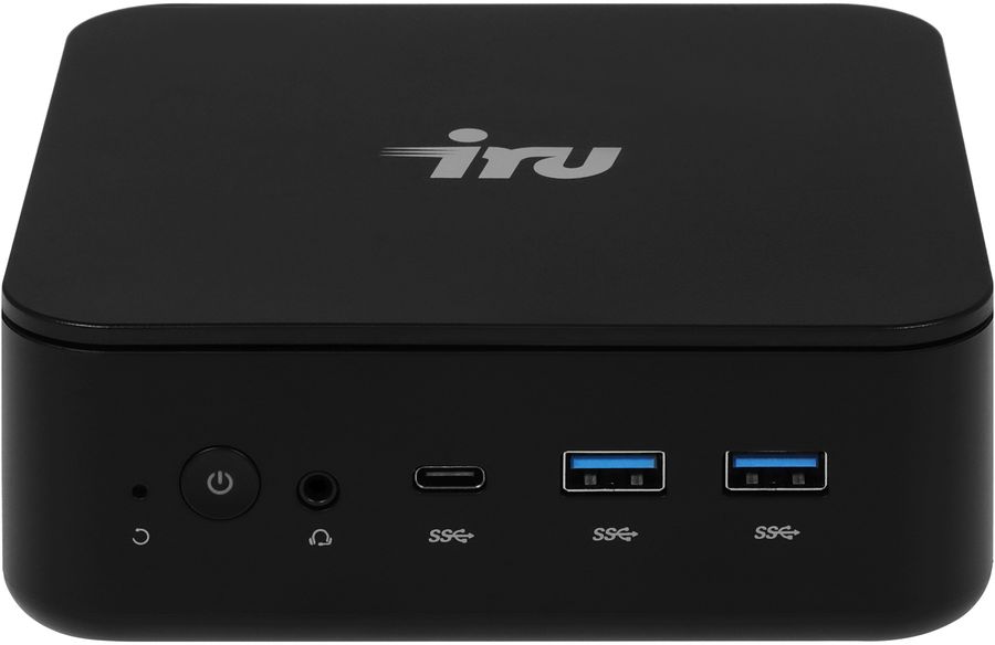 Неттоп IRU Planio 325 Ryzen 5 3500U (2.1) 8Gb SSD512Gb Vega 8 Windows 11 Pro GbitEth WiFi BT 65W черный (RUS) (2180266)