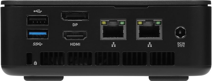 Неттоп IRU Planio 325 Ryzen 5 3500U (2.1) 8Gb SSD512Gb Vega 8 Windows 11 Pro GbitEth WiFi BT 65W черный (RUS) (2180266)