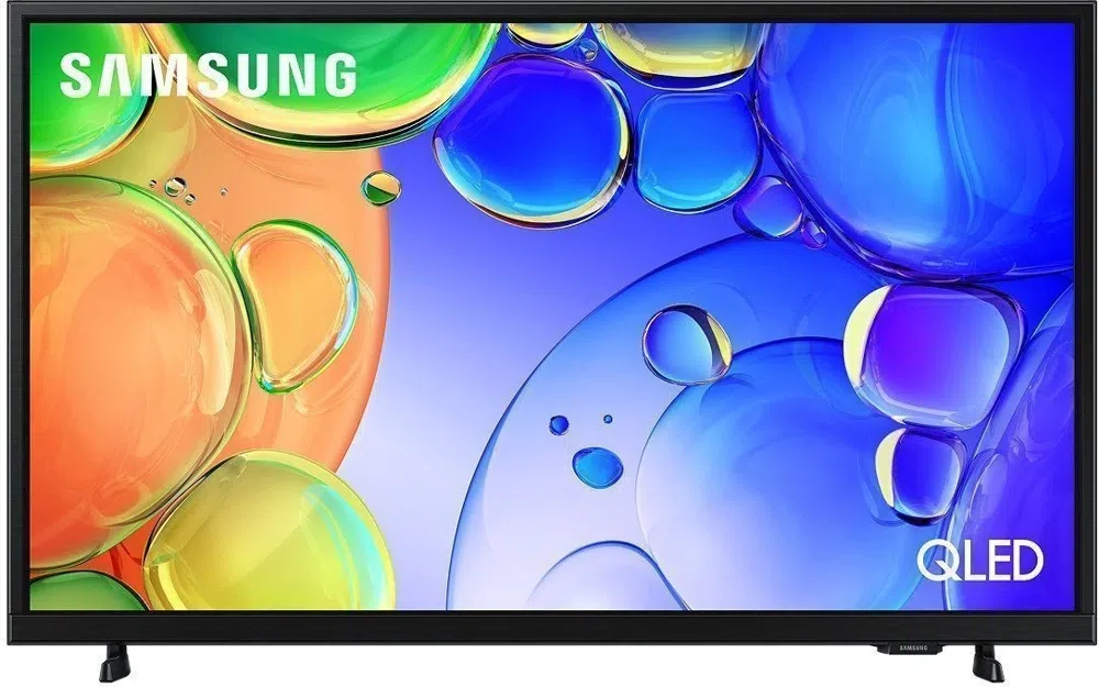 Телевизор QLED Samsung 32" QE32Q5FAAUXPY черный FULL HD 60Hz DVB-T2 DVB-C DVB-S2 USB WiFi Smart TV (RUS)