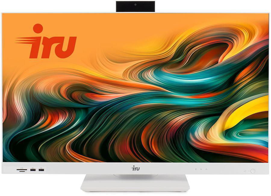 Моноблок IRU Strato 27IW 27" QHD i5 1235U (1.3) 16Gb SSD512Gb UHDG CR без ОС GbitEth WiFi BT 65W Cam белый 2560x1440 (RUS)