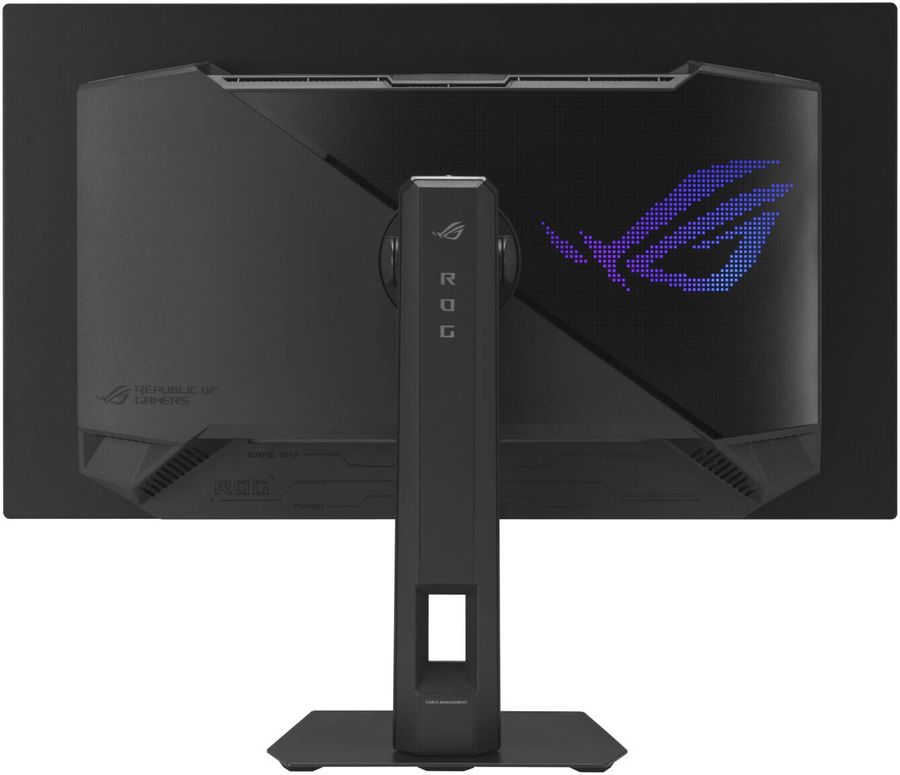 Монитор Asus 27" ROG Strix XG27AQDNG черный QD OLED LED 16:9 HDMI глянцевая HAS Piv 450cd 178гр/178гр 2560x1440 360Hz FreeSync Premium Pro DP QHD USB 6.1кг