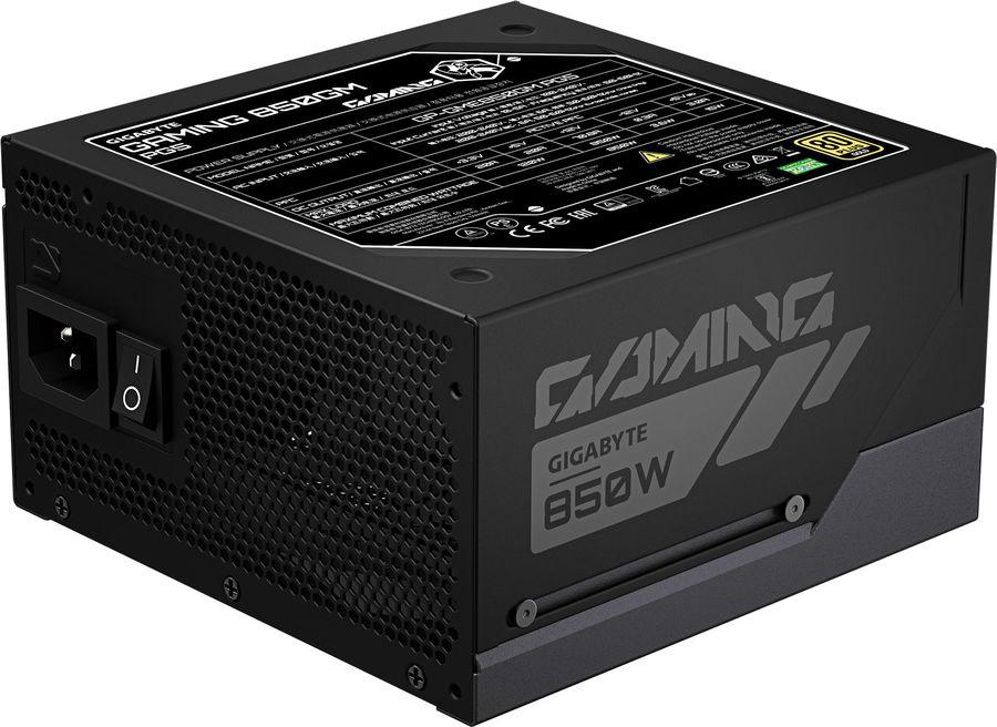 Блок питания Gigabyte ATX 850W GP-GME850GM PG5 80+ gold (20+4pin) APFC 135mm fan 8xSATA Cab Manag RTL