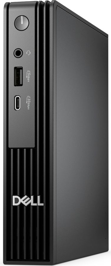 Неттоп Dell Pro QCM1250 Micro i5 14500T (1.7) 16Gb SSD512Gb UHDG 770 Windows 11 Pro GbitEth WiFi BT 90W мышь клавиатура черный (DPM-5811)