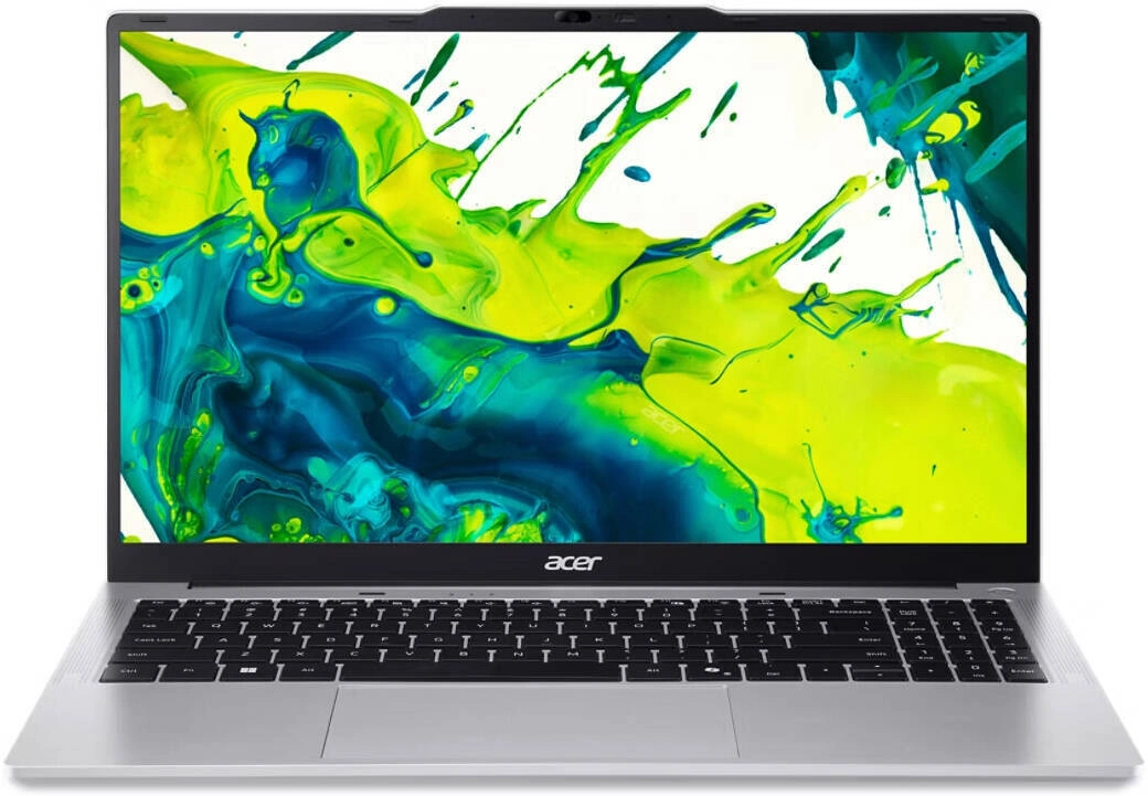 Ноутбук Acer Aspire Lite AL15-53P-722Q Core i7 1355U 16Gb SSD512Gb Intel Iris Xe graphics 15.6" IPS FHD (1920x1080) без ОС silver WiFi BT Cam 5100mAh (NX.DGCCD.002)