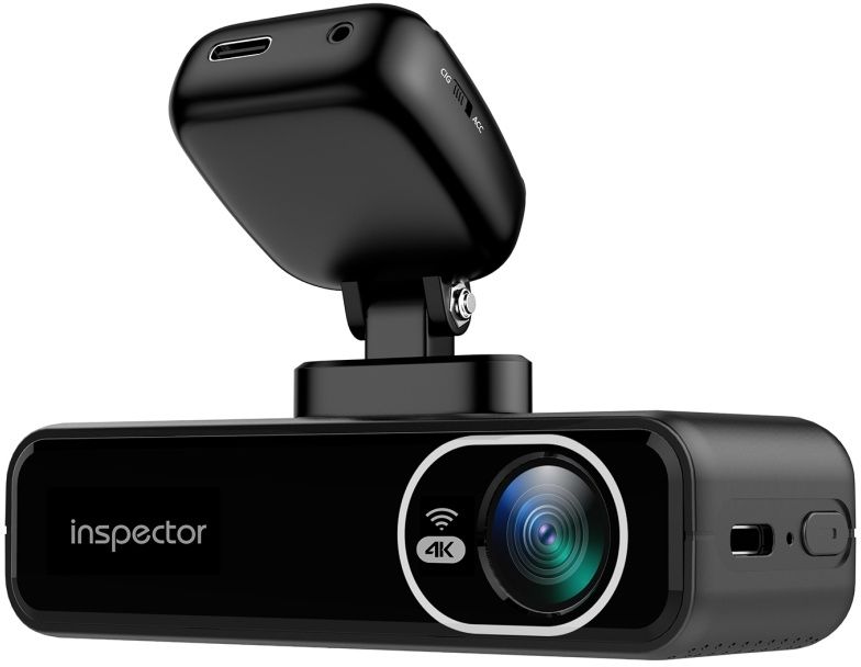 Видеорегистратор Inspector UHD-350 черный 2160x3840 2160p 155гр. Allwinner V536