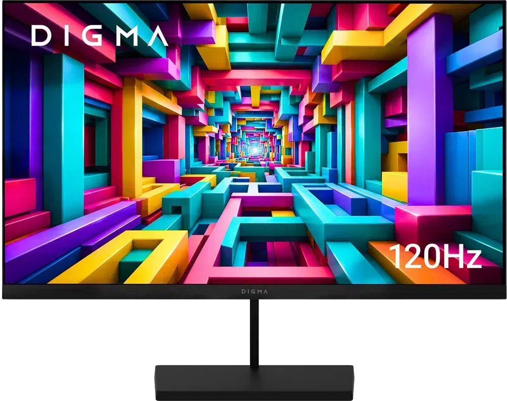 Монитор Digma 27" Progress 27P601F черный IPS LED 1ms 16:9 HDMI M/M матовая 300cd 178гр/178гр 1920x1080 120Hz DP FHD 4.4кг