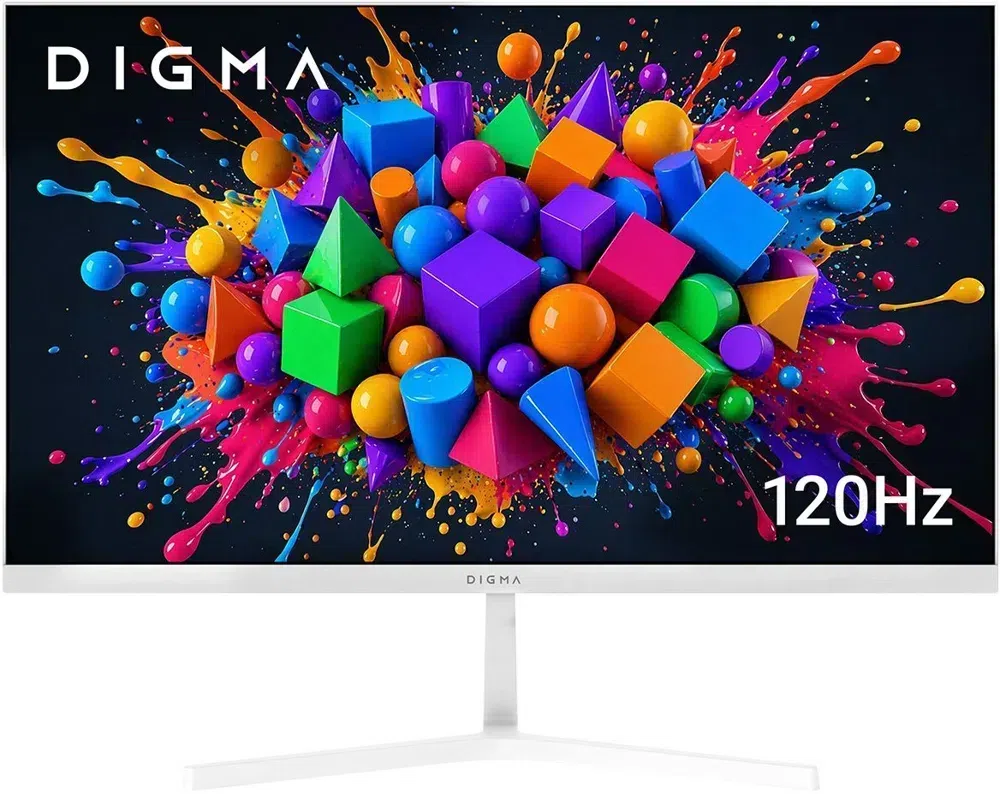 Монитор Digma 27" Progress 27P602F белый IPS LED 1ms 16:9 HDMI M/M матовая 300cd 178гр/178гр 1920x1080 120Hz DP FHD 3.9кг