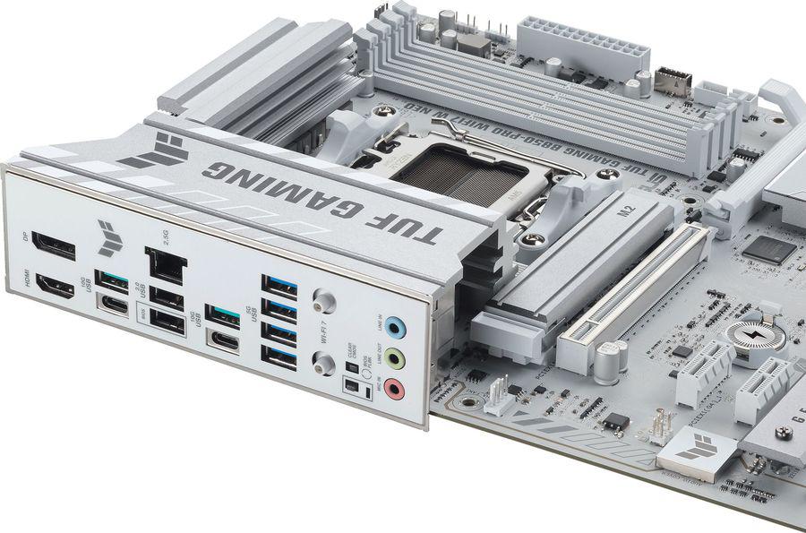 Материнская плата Asus TUF GAMING B850-PRO WIFI7 W NEO Socket AM5 AMD B850 4xDDR5 ATX AC`97 8ch(7.1) 2.5Gg RAID+HDMI+DP