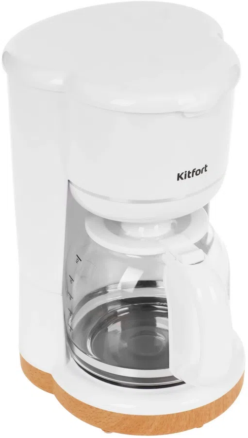Кофеварка капельная Kitfort КТ-7453 900Вт белый