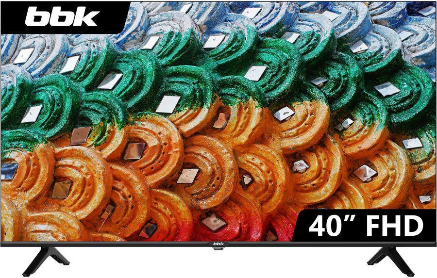 Телевизор LED BBK 40" 40LEM-1030/FTS2C (B) черный FULL HD 60Hz DVB-T2 DVB-C DVB-S2 USB (RUS)