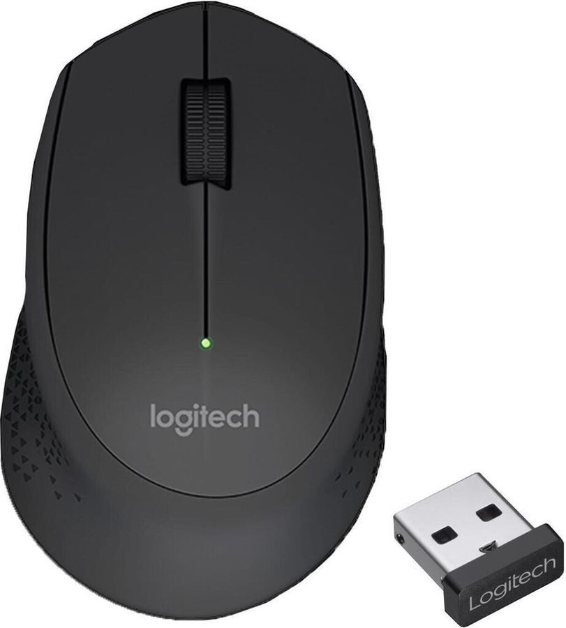 Мышь Logitech M280 черный оптическая 1000dpi беспров. USB 2but (910-004298)
