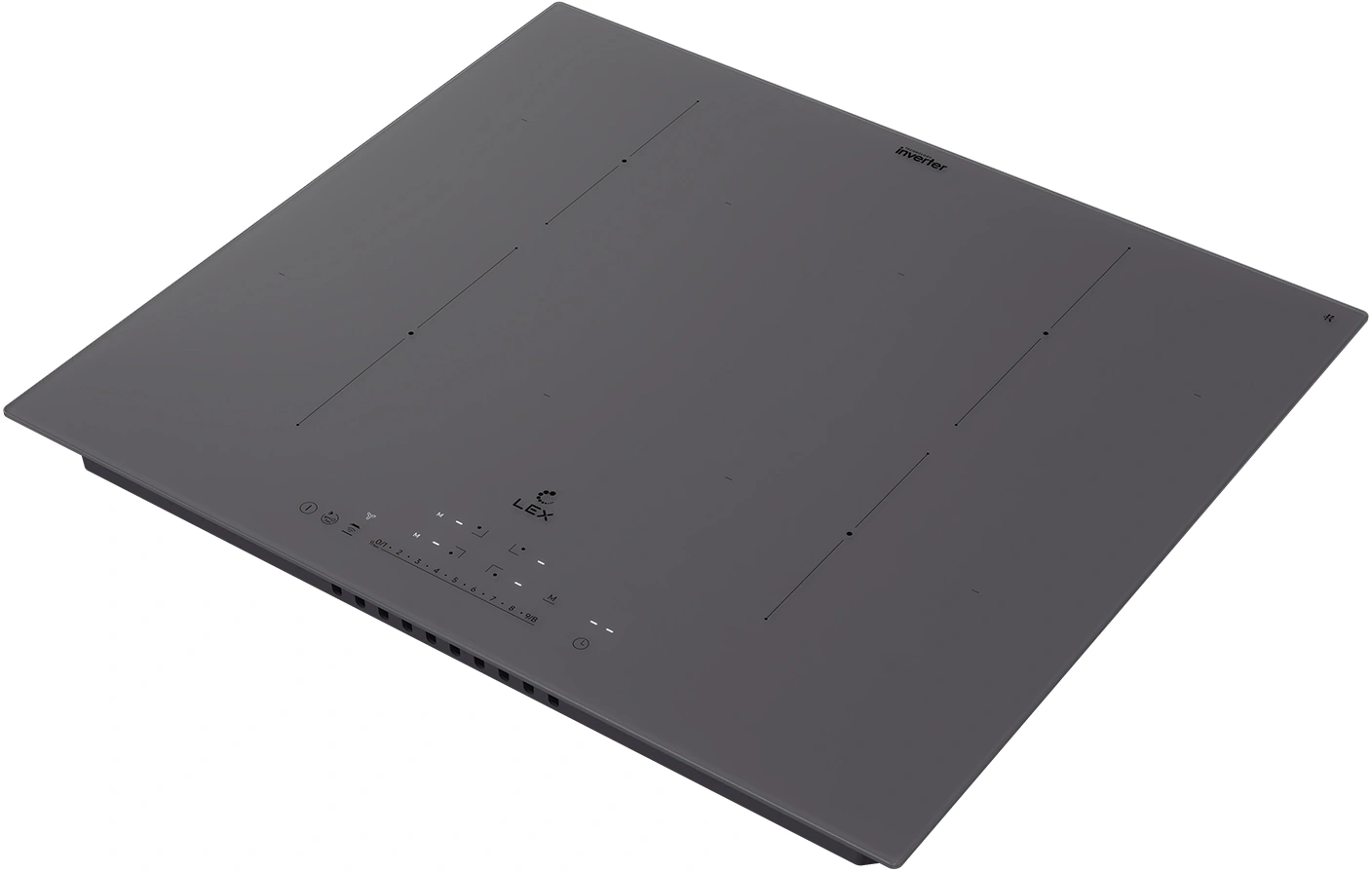 Индукционная варочная поверхность Lex Hi-Tech EVI 640A I GR серый
