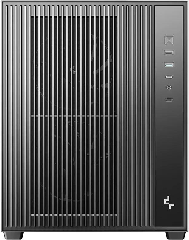 Корпус Deepcool CG330 Mesh 3F черный без БП mATX 10x120mm 5x140mm 1xUSB2.0 1xUSB3.0 audio bott PSU