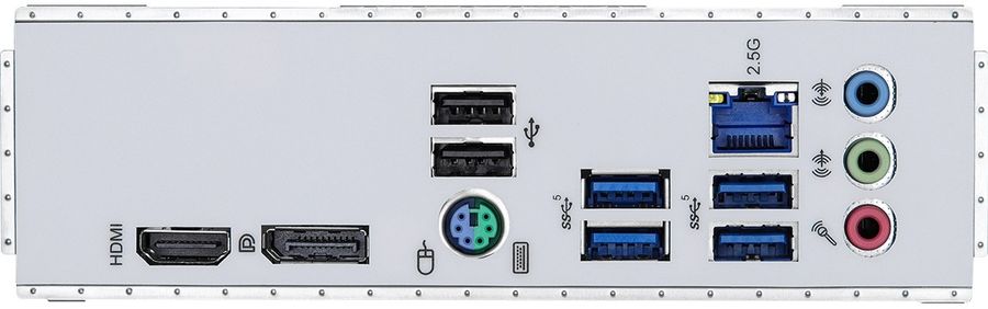 Материнская плата Asrock B550M Pro RS Soc-AM4 AMD B550 4xDDR4 mATX AC`97 8ch(7.1) 2.5Gg RAID+HDMI+DP
