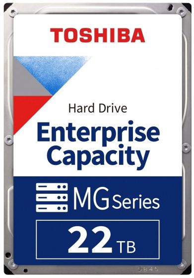 Жесткий диск Toshiba SATA-III 22TB MG11ACA22TE Server Enterprise Capacity 512E (7200rpm) 1024Mb 3.5"