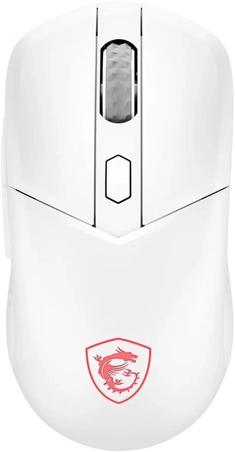 Мышь MSI Versa 300 W белый оптическая 26000dpi беспров. BT/Radio USB 6but (S12-4301620-CLA)