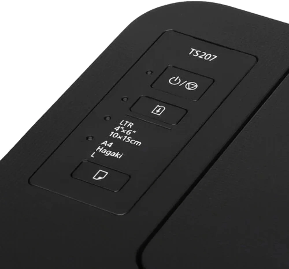 Принтер струйный Canon Pixma TS207 (2319C012) A4 черный