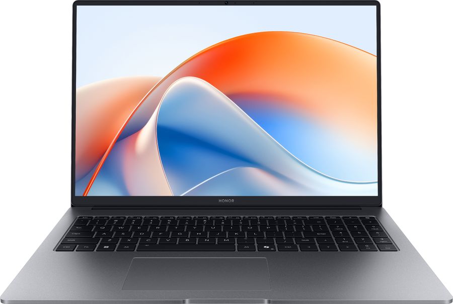 Ноутбук Honor MagicBook X16 Plus 2025 BornB-5651F Core 5 220H 16Gb SSD512Gb Intel Iris Xe graphics 16" IPS FHD+ (1920x1200) Windows 11 Home grey space WiFi BT Cam (5301ALVX)