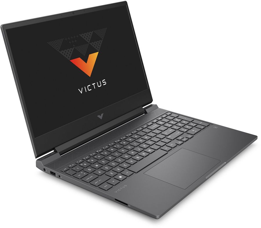 Ноутбук HP Victus 15-fa2090ca Core 7 240H 16Gb SSD512Gb NVIDIA GeForce RTX5050 8Gb 15.6" IPS FHD (1920x1080) Windows 11 Home Multi Language silver WiFi BT Cam (B84KKUA)