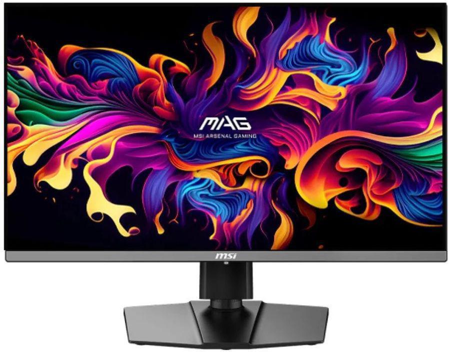 Монитор MSI 26.5" Mag 272QP QD-OLED X24 черный QD OLED LED 16:9 HDMI матовая HAS Piv 1500000:1 250cd 178гр/178гр 2560x1440 240Hz DP Quad 2K (1440p) USB 5.7кг