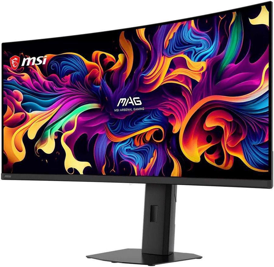 Монитор MSI 34" MPG 341CQP QD-OLED X28 черный QD OLED LED 21:9 HDMI матовая HAS 1500000:1 300cd 178гр/178гр 3440x1440 280Hz G-Sync FreeSync Premium Pro DP UW USB 9.5кг