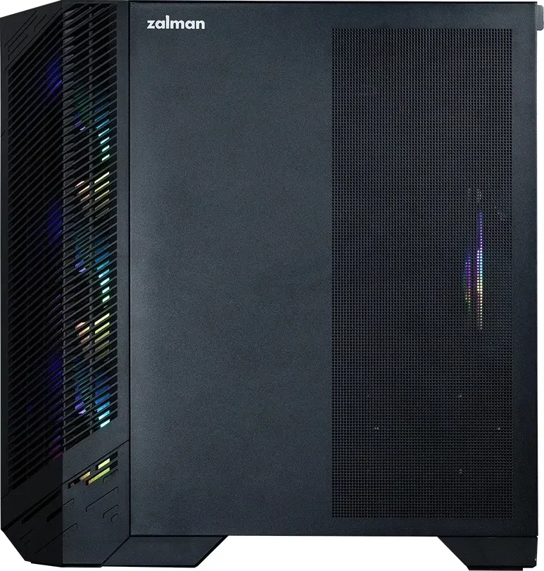 Корпус Zalman D50 черный без БП ATX 6x120mm 4x140mm 2xUSB3.0 audio bott PSU