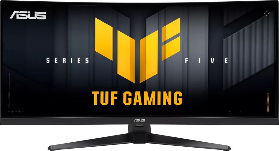 Монитор Asus 34" VG34WQ5A черный VA LED 21:9 HDMI M/M матовая 4000:1 400cd 178гр/178гр 3440x1440 200Hz FreeSync Premium DP WQ USB 7.4кг