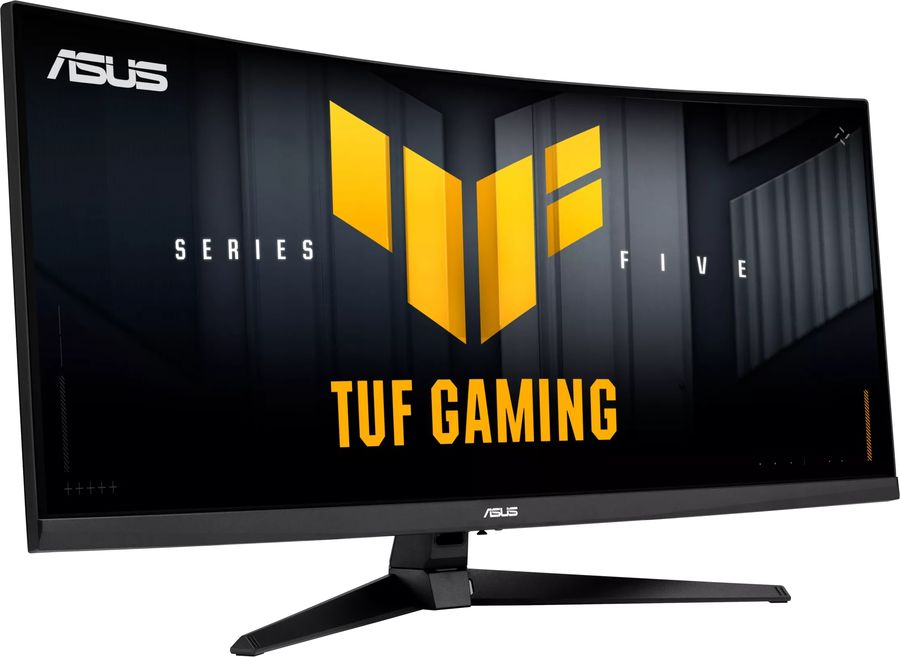 Монитор Asus 34" VG34WQ5A черный VA LED 21:9 HDMI M/M матовая 4000:1 400cd 178гр/178гр 3440x1440 200Hz FreeSync Premium DP WQ USB 7.4кг