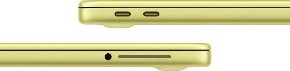 Ноутбук Apple MacBook Neo A3404 A18 Pro 6 core 8Gb SSD256Gb/5 core GPU 13" IPS (2408x1506) macOS yellow WiFi BT Cam (MHFD4HN/A)