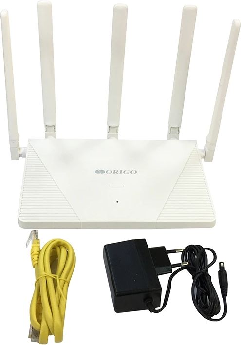 Роутер беспроводной Origo OWR3030AXG (OWR3030AXG/A3A) AX3000 10/100/1000BASE-T белый