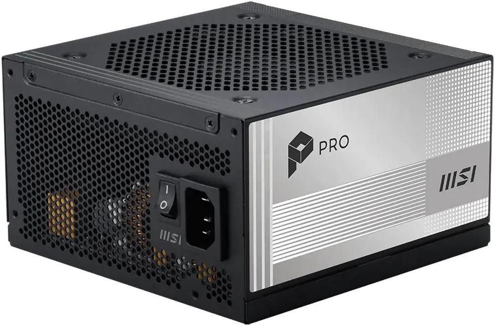 Блок питания MSI ATX 1000W Pro A1000PL 80+ platinum (20+4pin) APFC 120mm fan 6xSATA Cab Manag RTL