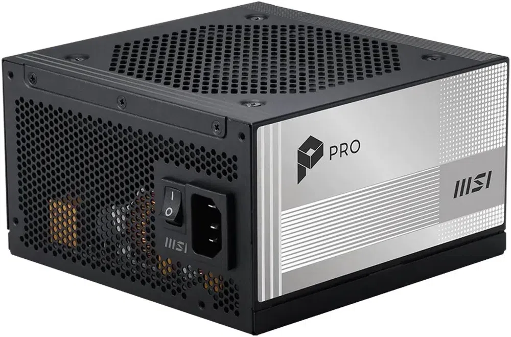 Блок питания MSI ATX 850W Pro A850PL 80+ platinum (20+4pin) APFC 120mm fan 6xSATA Cab Manag RTL