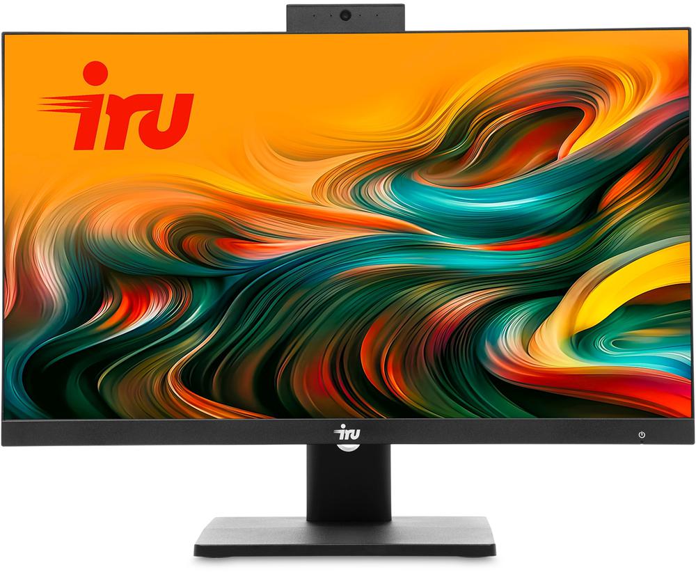 Моноблок IRU Tactio 23IP 23.8" Full HD i7 14700 (2.1) 32Gb SSD1Tb UHDG 770 Windows 11 Pro WiFi BT 120W Cam черный 1920x1080 (RUS)