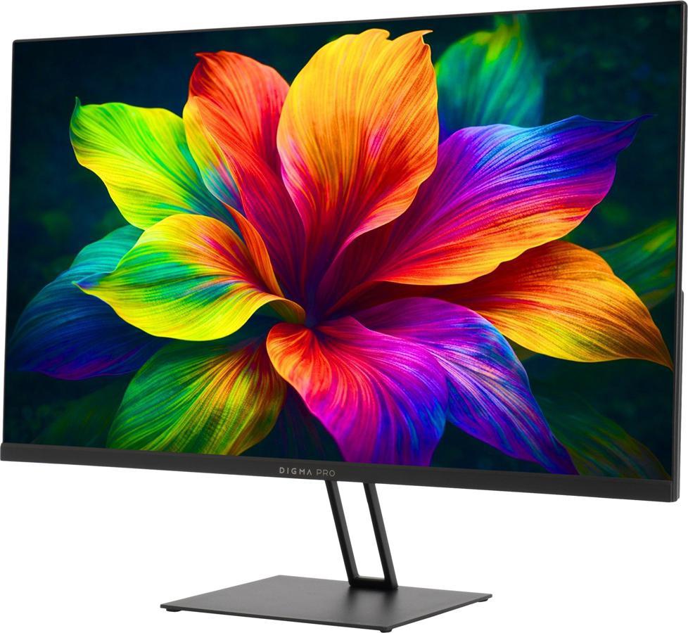 Монитор Digma Pro 27" Motion XL черный IPS LED 5ms 16:9 HDMI M/M матовая 1500:1 350cd 178гр/178гр 2560x1440 144Hz G-Sync DP 2K USB 3.85кг