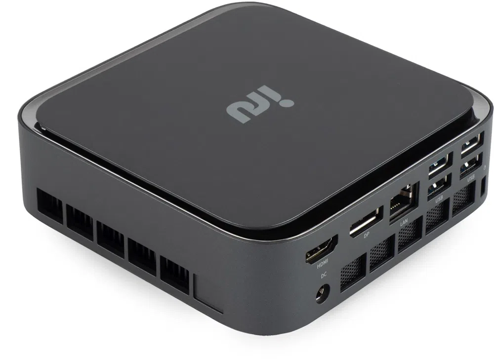 Неттоп IRU Tactio 513 i5 1235U (1.3) 8Gb SSD512Gb UHDG Windows 11 Pro 64 GbitEth WiFi BT 120W серый (RUS) (2189940)