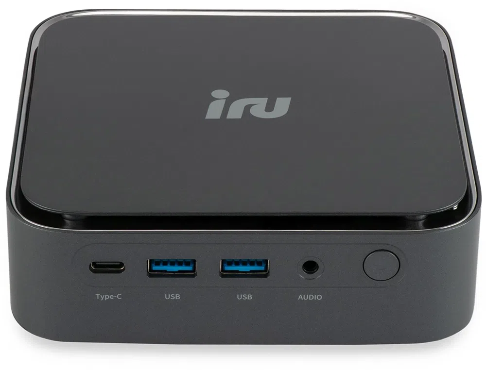 Неттоп IRU Tactio 513 i5 1235U (1.3) 8Gb SSD512Gb UHDG Windows 11 Pro 64 GbitEth WiFi BT 120W серый (RUS) (2189940)
