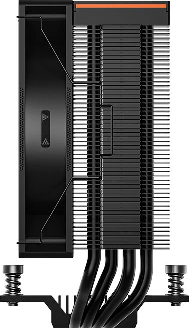 Устройство охлаждения(кулер) PcCooler RT400 Digital ARGB Soc-AM5/AM4/1200/1700/1851 черный 4-pin 34.9dB Al+Cu LCD 235W Ret (RT400-BKAWYL-GL)
