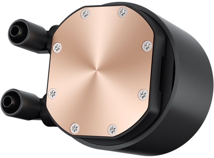 Система водяного охлаждения PcCooler DA360 V2 ARGB Soc-AM5/AM4/1200/1700/1851 черный 4-pin 36.5dB Al 300W Ret (DA360V2-BKAWXX-GL)