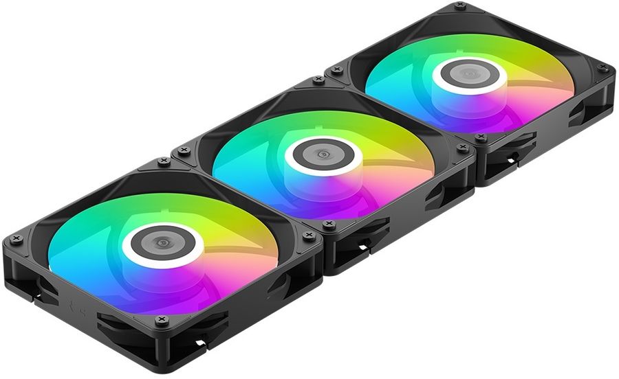 Система водяного охлаждения PcCooler DA360 V2 ARGB Soc-AM5/AM4/1200/1700/1851 черный 4-pin 36.5dB Al 300W Ret (DA360V2-BKAWXX-GL)
