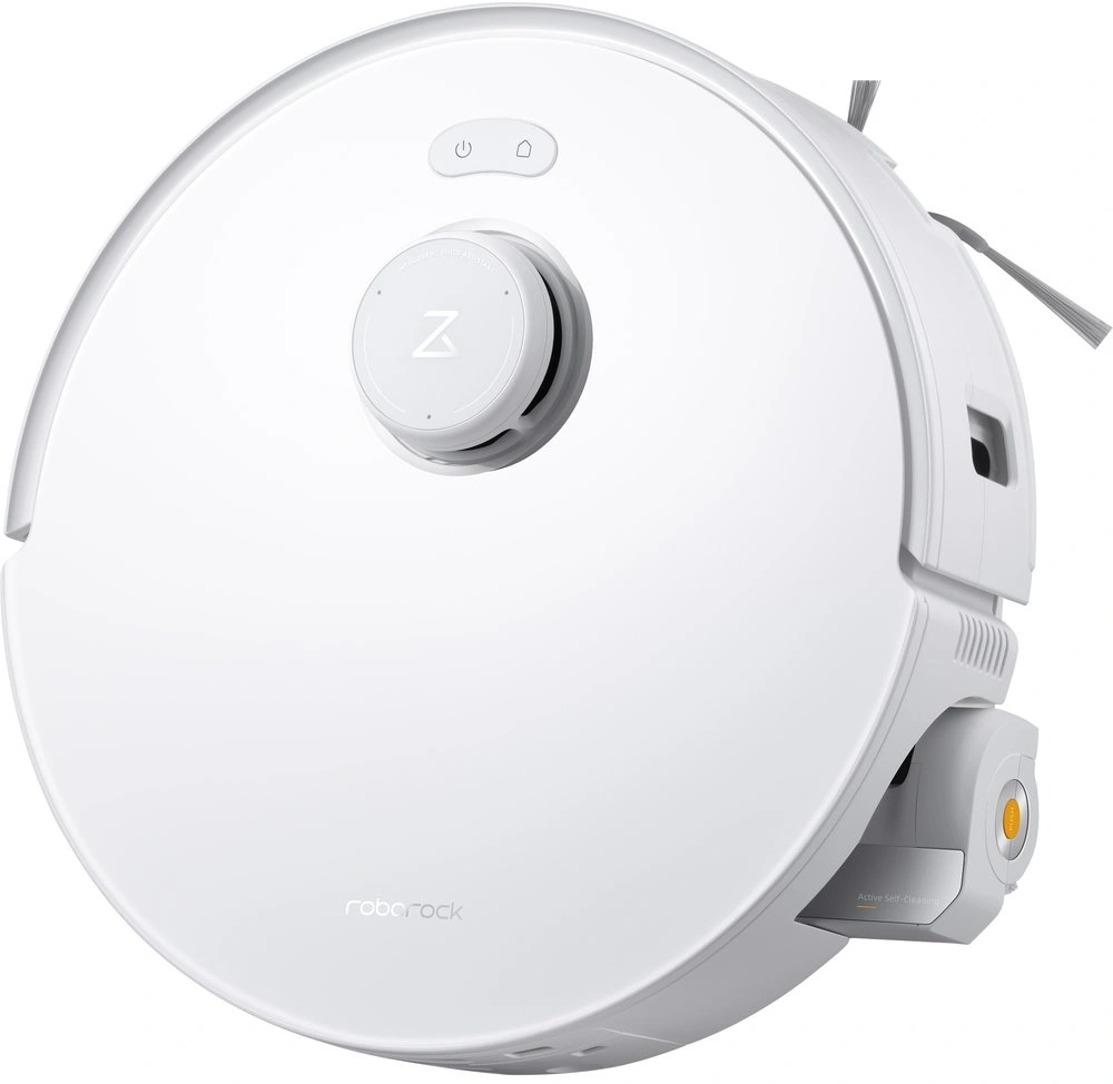 Пылесос-робот Roborock Qrevo Curv 2 Flow 65Вт белый