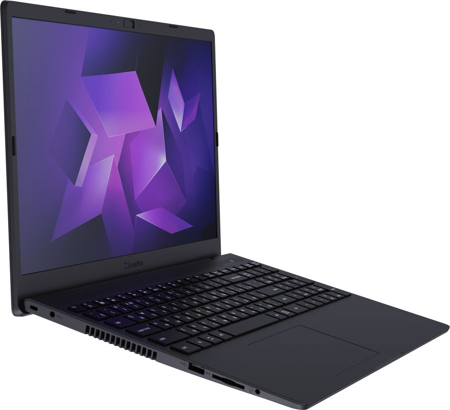 Ноутбук Kvadra Nau LE15T Core i5 1335U 16Gb SSD512Gb Intel Iris Xe graphics 15.6" IPS FHD (1920x1080) без ОС graphite WiFi BT Cam (Y22L01CAS120R_A567CC)