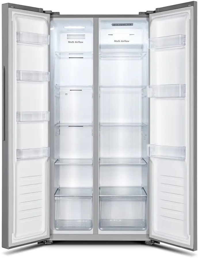 Холодильник Gorenje NRS81714SI 2-хкамерн. серый металлик инвертер