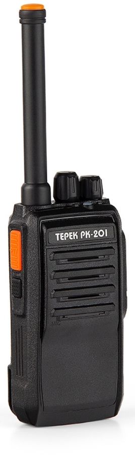 Рация Терек РК-201 U 16кан. до 12км аккум. сигн.Аналоговый черный