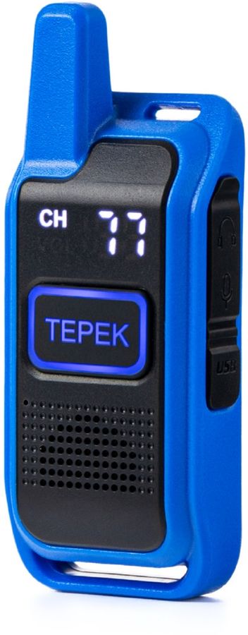 Рация Терек Спорт 199кан. до 3км аккум. сигн.Аналоговый синий (СПОРТ СИНИЙ)