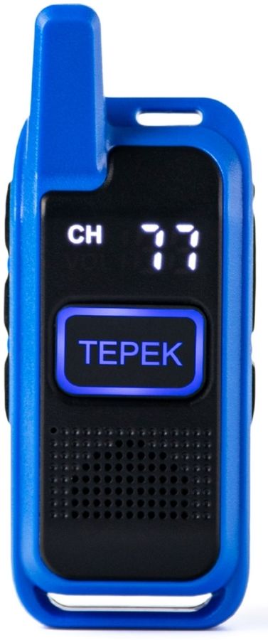 Рация Терек Спорт 199кан. до 3км аккум. сигн.Аналоговый синий (СПОРТ СИНИЙ)