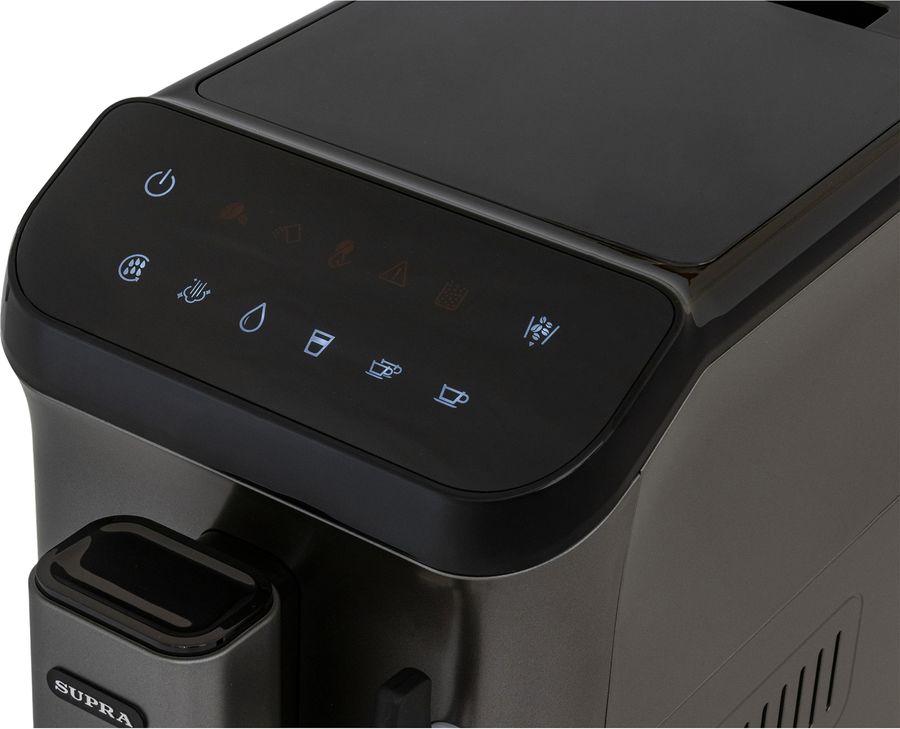 Кофемашина Supra CMS-3700 1350Вт серебристый