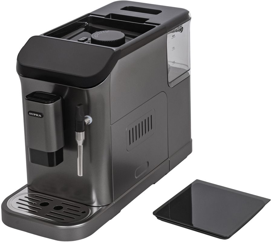 Кофемашина Supra CMS-3700 1350Вт серебристый