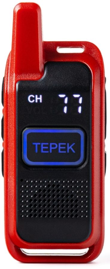Рация Терек Спорт 199кан. до 3км аккум. сигн.Аналоговый красный (СПОРТ КРАСНЫЙ)