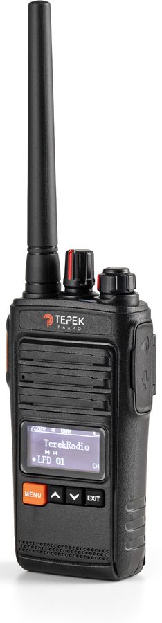 Рация Терек РК-212 502кан. до 13км аккум. сигн.Аналоговый черный (РК-212 MILITARY U)