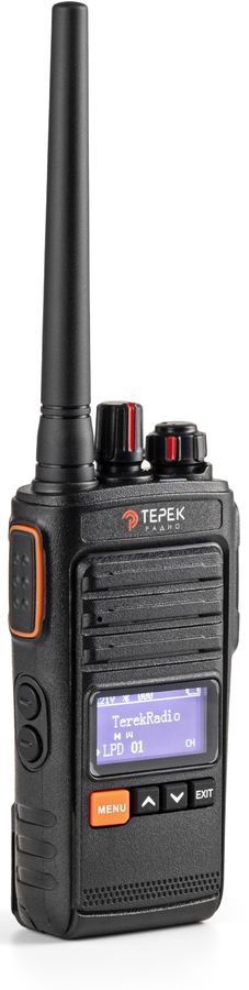 Рация Терек РК-212 502кан. до 13км аккум. сигн.Аналоговый черный (РК-212 MILITARY U)